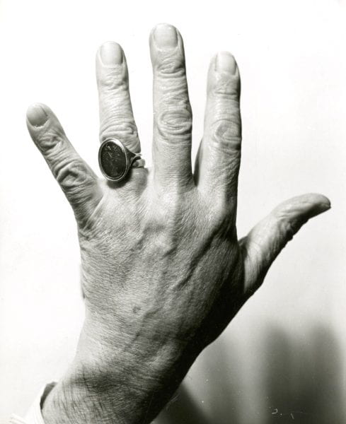Aldous Huxley's Hand